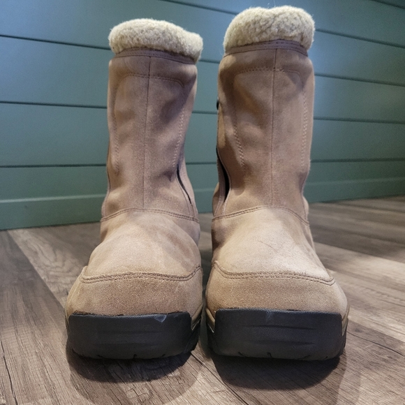 Sorel Waterfall Waterproof Tan Leather Boots - Picture 2 of 8